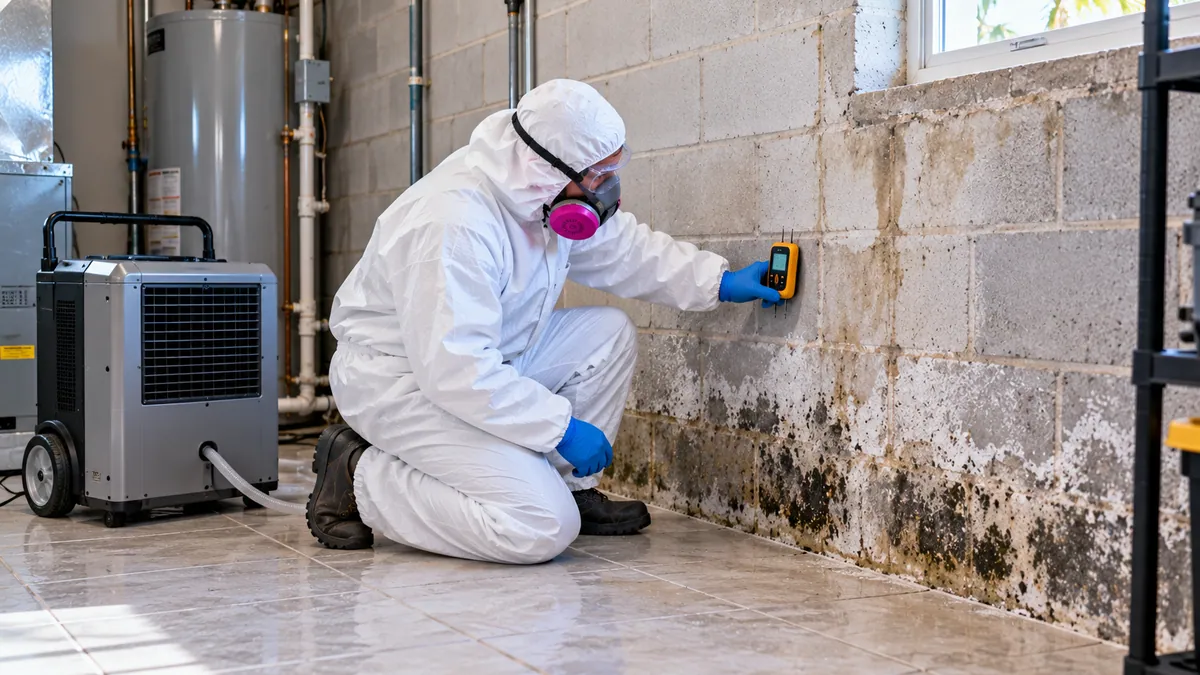 Basement Mold Removal in Belle Glade