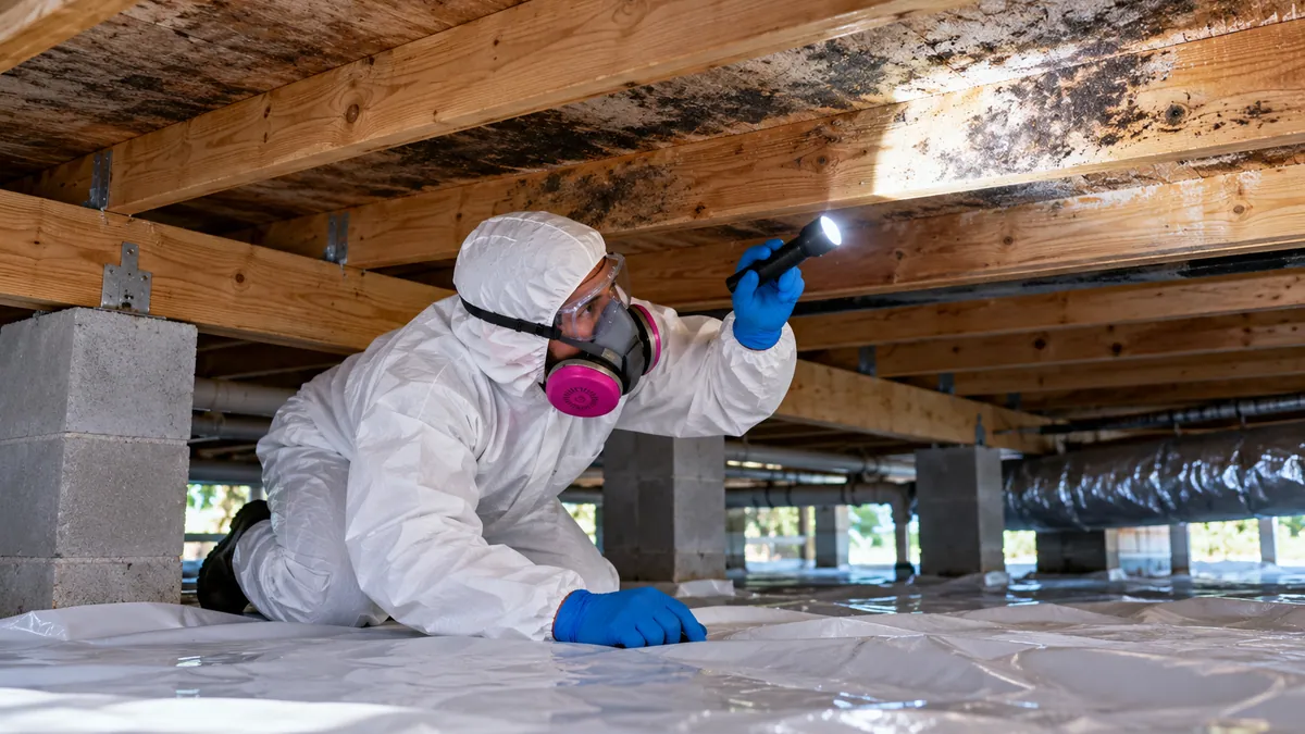 Crawl Space Mold Removal in Belle Glade