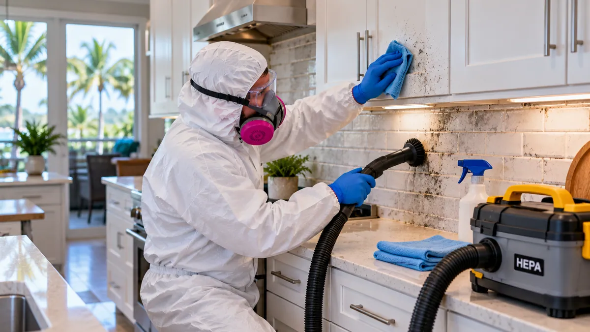 Demo-Free Mold Removal in Belle Glade